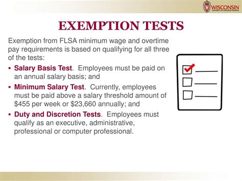 Are You Eligible for Overtime? The Key Exemption Tests