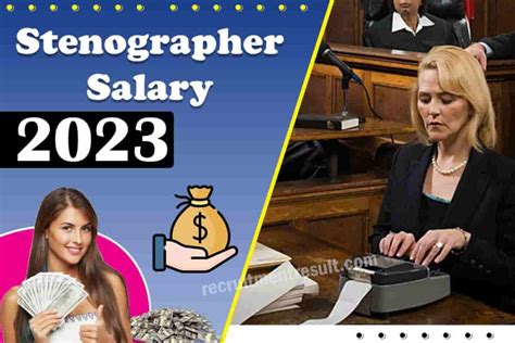 Decoding the Dollars: A Comprehensive Guide to Courtroom Stenographer Salary
