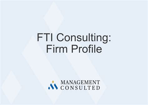 Unlocking Your Earning Potential: A Deep Dive into FTI Consulting Salaries