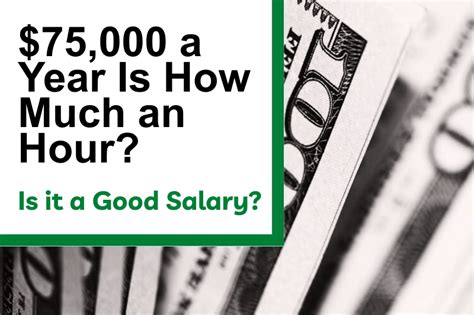 Is $75,000 a Good Salary? A Comprehensive Guide to Your Earning Potential, Lifestyle, and Career Path