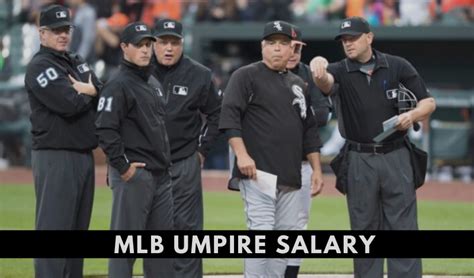 Unveiling the Home Plate Paycheck: A Deep Dive into MLB Umpire Salaries