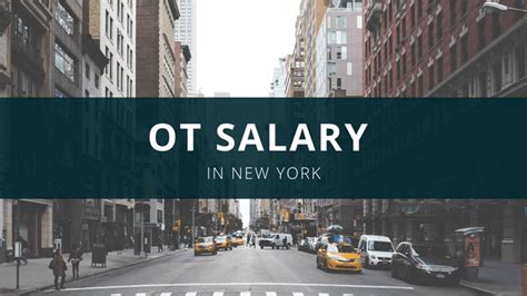 The Ultimate Guide to an OT Salary in New York: Earnings, Outlook, and Your Career Path