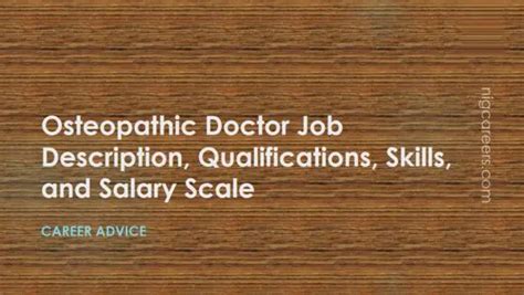 Doctor of Osteopathic Medicine (DO) Salary: A Comprehensive 2024 Guide
