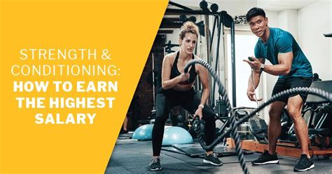 Strength and Conditioning Salary: A 2024 Guide to Your Earning Potential