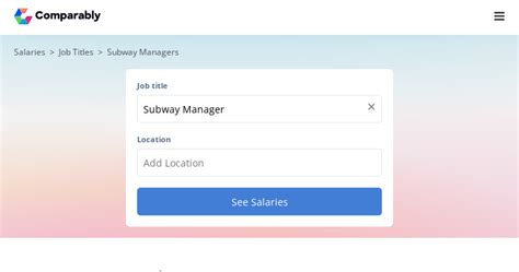 Unlocking Your Earning Potential: The Ultimate 2024 Guide to Subway Manager Salary & Career Paths