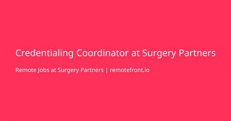 Unlocking Your Earning Potential: A Deep Dive into the Surgery Partners Credentialing Coordinator Salary