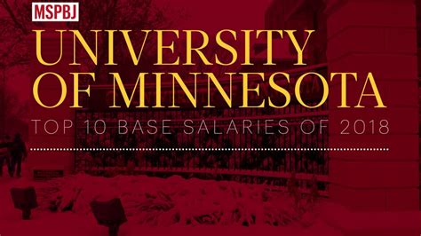 Unlocking Your Earning Potential: A Guide to University of Minnesota Graduate Salaries