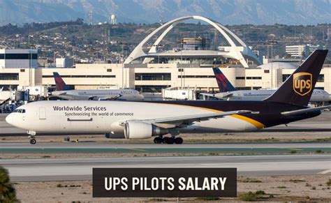 Unpacking the Earnings: A Deep Dive into UPS Pilot Salaries