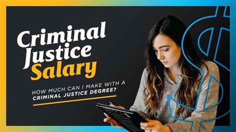 Average Criminal Justice Degree Salary