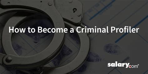 Average Criminal Profiler Salary