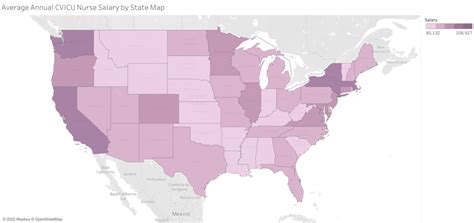 Average CVICU Nurse Salary