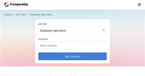 Average Database Specialist Salary: A Deep Dive