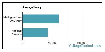 Average Michigan State University Salary