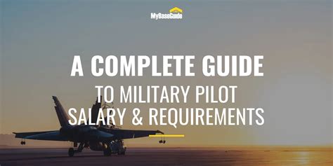 Average Military Pilot Salary