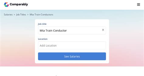 Average MTA Conductor Salary