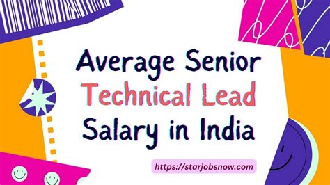 Average Technical Lead Salary: A Deep Dive