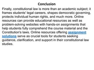 Conclusion: A Promising Career in the Constitution State