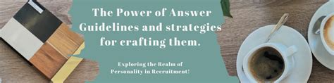 Crafting Your Answer: Strategies and Scripts