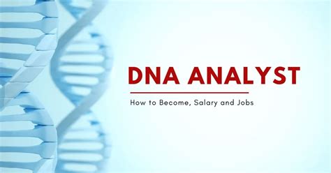 Decoding Your Earnings: A Deep Dive into DNA Analyst Salaries in 2024