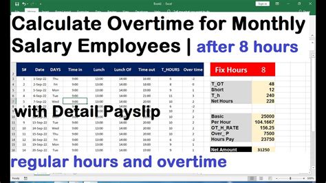 How Overtime Pay is Calculated for Salaried Employees