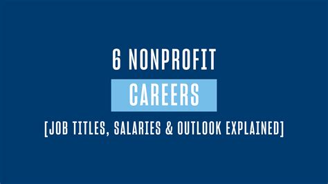 Job Outlook and Career Growth for Non-Profit Leaders