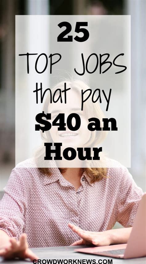 Job Outlook: Careers Paying Around $43 an Hour