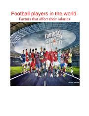 Key Factors That Influence a Footballer's Salary
