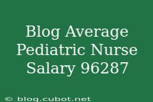 Key Factors That Influence a Pediatric Nurse's Salary