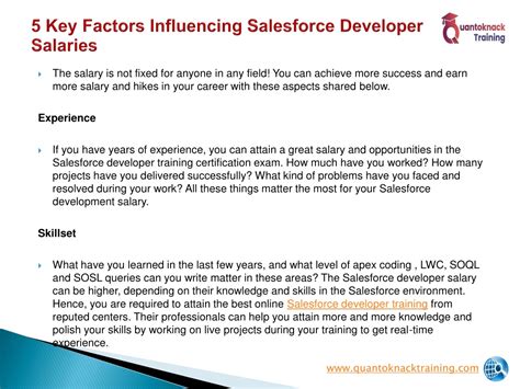 Key Factors That Influence a Salesforce VP Salary