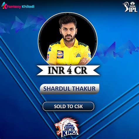 Shardul Thakur's IPL 2025 Salary: A Career Analyst's Projection
