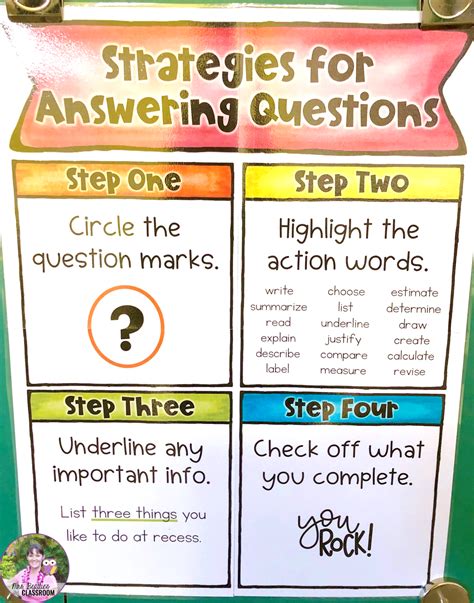 Strategies for Answering the Question