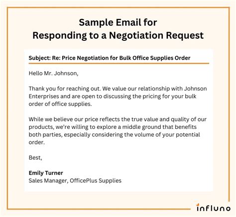 The Financial Impact of a Well-Crafted Negotiation Email