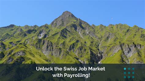 The Swiss Job Market: Outlook and Opportunities