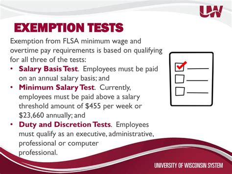 The Three Tests for Exemption: The Key to Overtime Eligibility