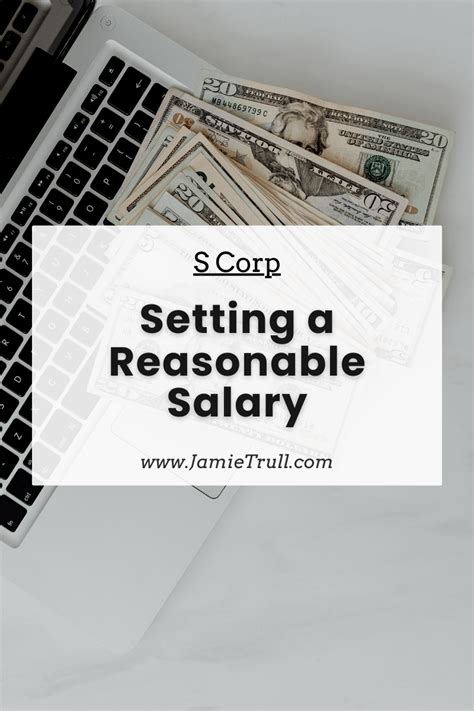 Understanding the 'Reasonable Salary' Requirement for an S Corp
