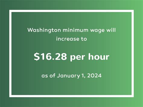Understanding the Washington State Minimum Wage