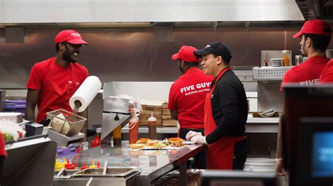 What Do Five Guys Employees Do?