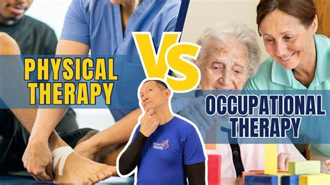 What Do Occupational Therapists and Physical Therapists Do?