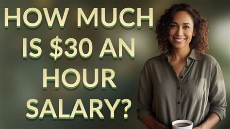 What Does a $30 an Hour Salary Mean for Your Finances?