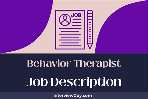 What Does a Behavior Therapist Do?