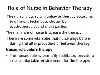 What Does a Behavioral Health Nurse Do?