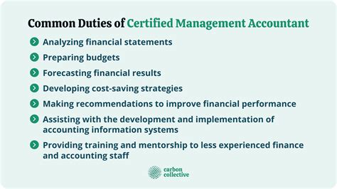 What Does a Certified Management Accountant Do?