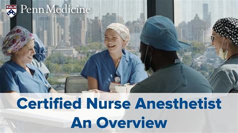 What Does a Certified Registered Nurse Anesthetist Do?