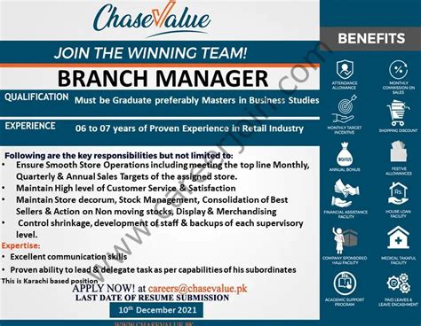 What Does a Chase Branch Manager Do?
