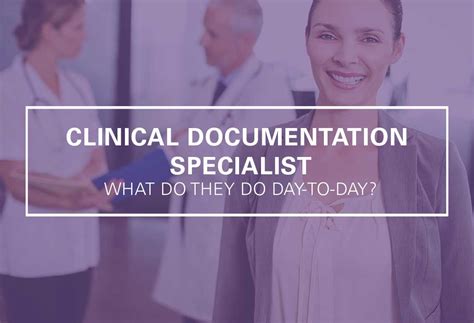 What Does a Clinical Documentation Specialist Do?