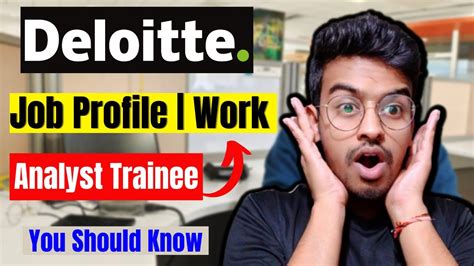 What Does a Deloitte Analyst Do?