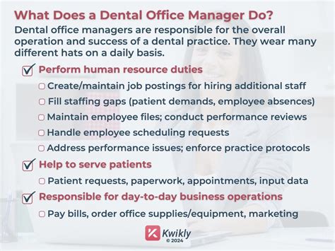 What Does a Dental Office Manager Do?