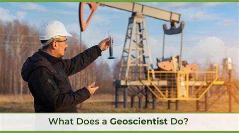 What Does a Geoscientist Do?
