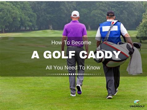 What Does a Golf Caddy Do?