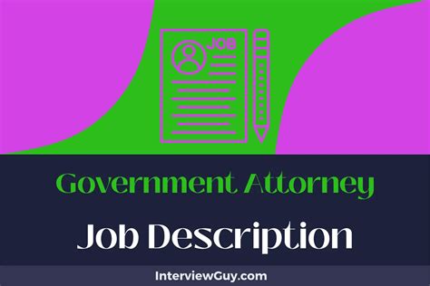 What Does a Government Attorney Do?